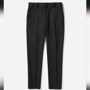 NWT Everlane Slim Wool Pant Black Size 6